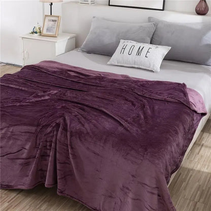 Couverture en flanelle polaire douce - Imprimé léopard et zèbre