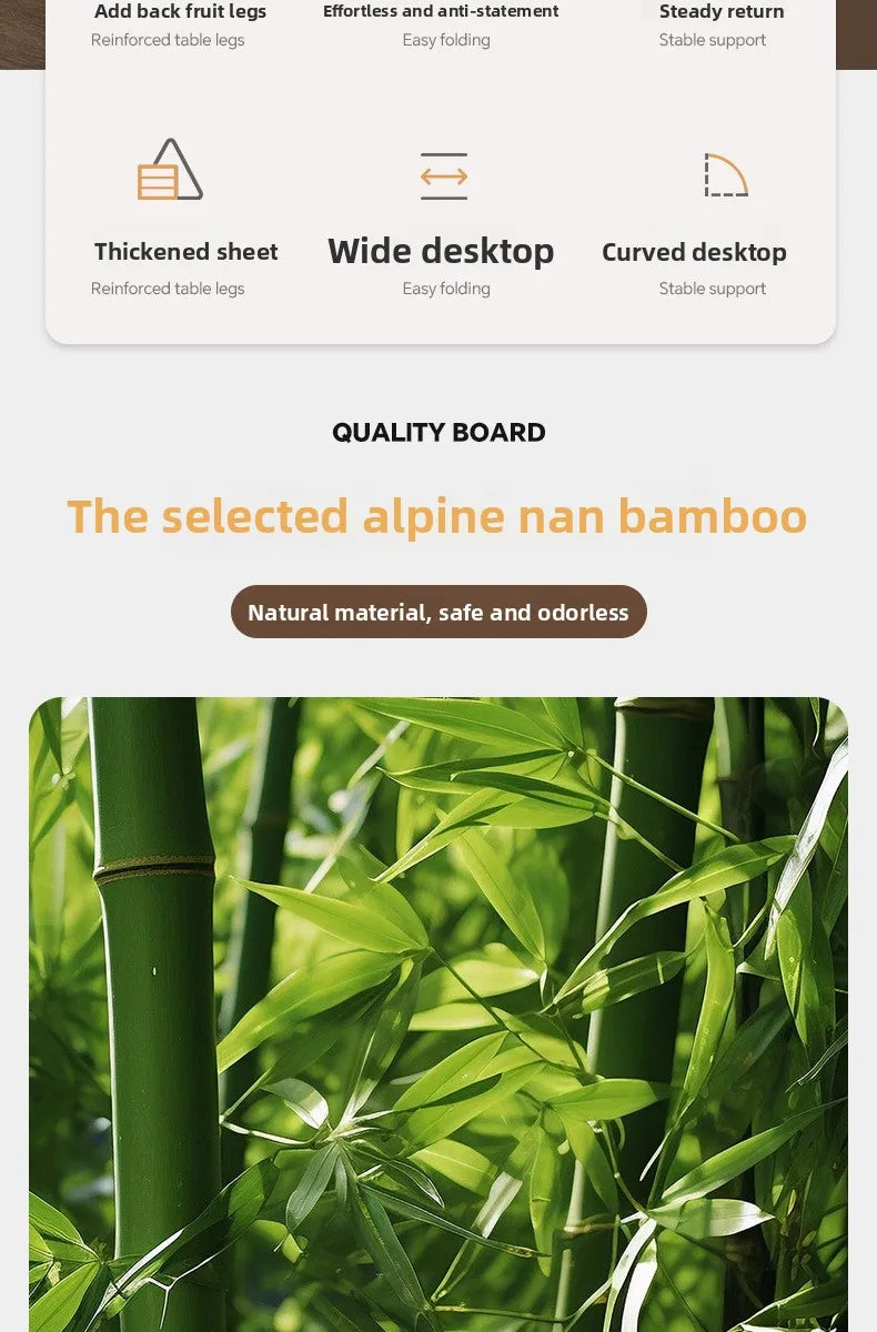 Table basse pliable pour balcon - Petite table à thé pratique