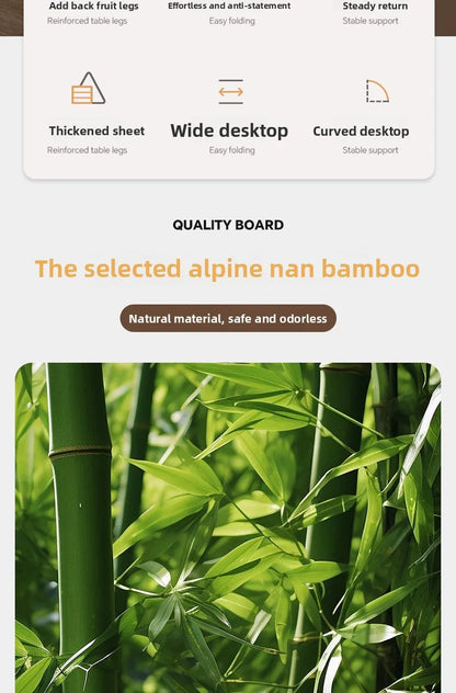 Table basse pliable pour balcon - Petite table à thé pratique