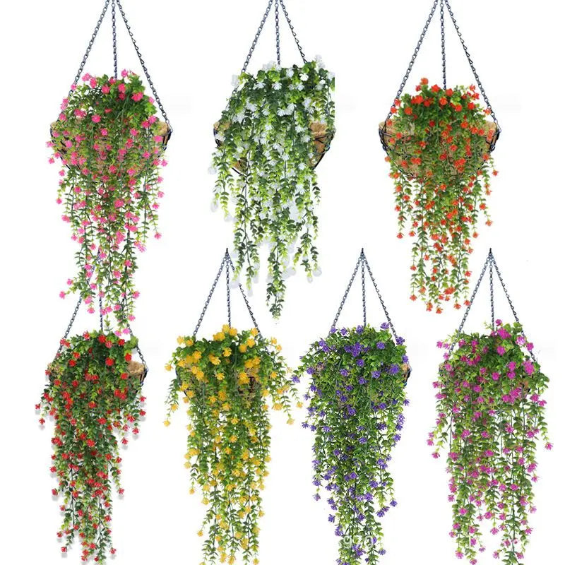 Plantes Artificielles Eucalyptus Camélia - Décor Maison et Jardin