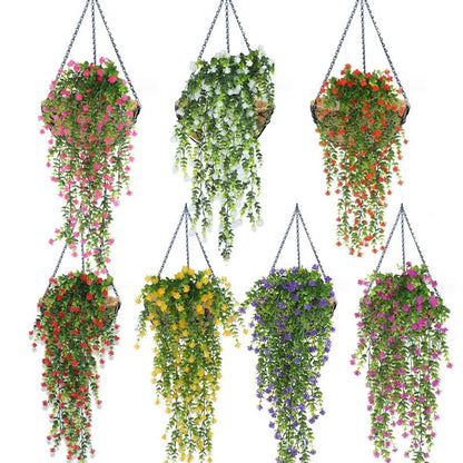 Plantes Artificielles Eucalyptus Camélia - Décor Maison et Jardin