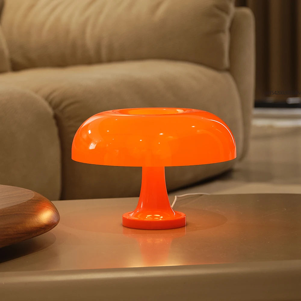 Lampe de table moderne orange - Chevet design danois Kevin Art