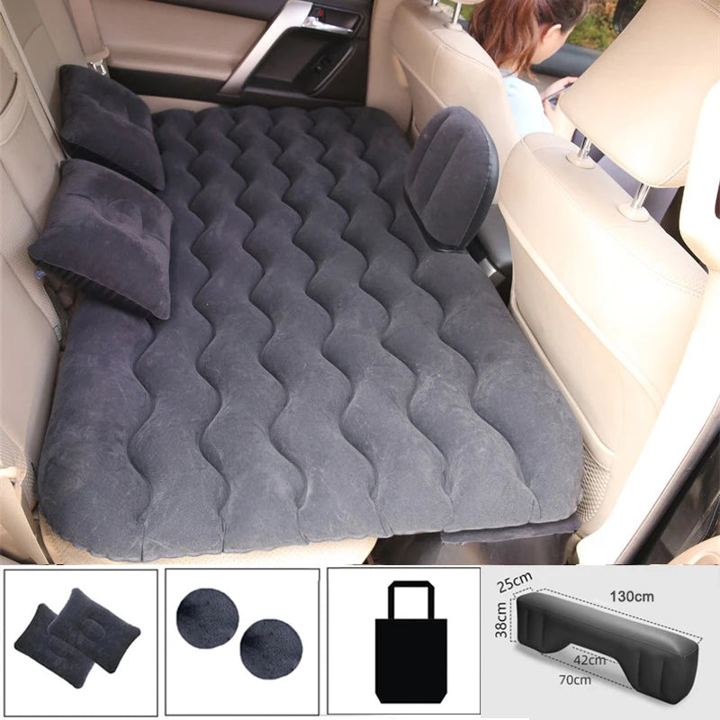 Matelas de voyage gonflable pour voiture - Confort et polyvalence