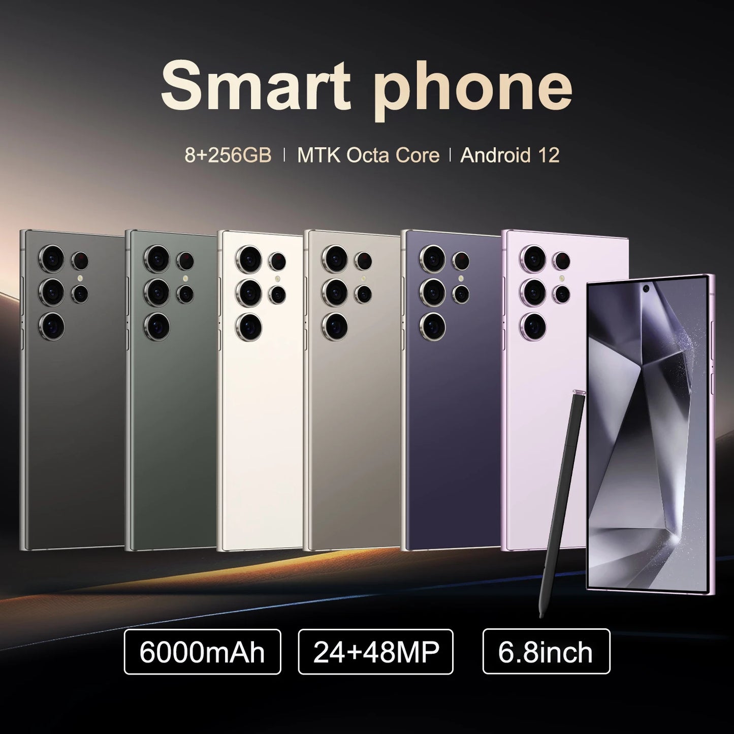 S25 Pro - Smartphone Android 6.8'' 8GB/256GB, Double SIM, 6000mAh