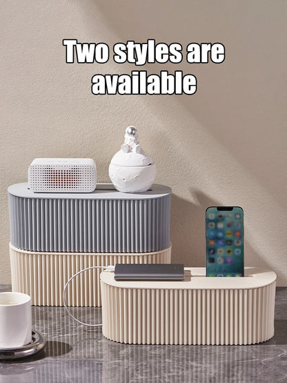 Organisateur de câbles multifonctionnel pour prise domestique