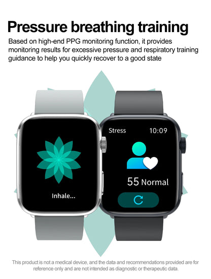 Montre Intelligente Xiaomi Femme - Diagnostic AI, HRV, PPG, IP68