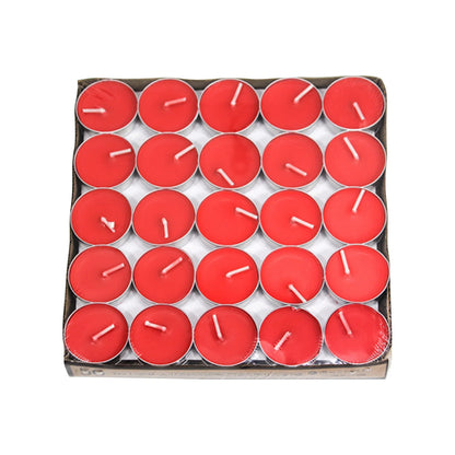 Bougies parfumées à la citronnelle - Lot de 50, anti-insectes et romantiques