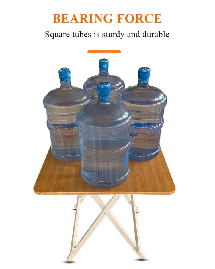Table Pliable Multifonctionnelle pour Petit Espace et Dortoir