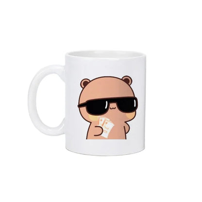 Tasse Moka Panda Bubu Dudu - Cadeau Mignon Couple et Amis