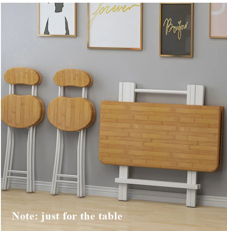 Table Pliable Multifonctionnelle pour Petit Espace et Dortoir