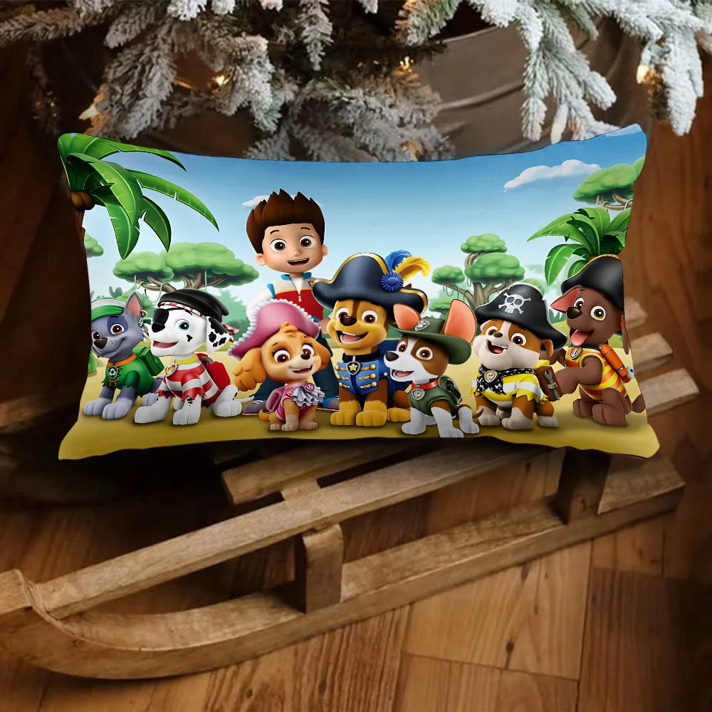 Taie d'oreiller Double Face Hot Dogs P-Paws - Décoration Maison