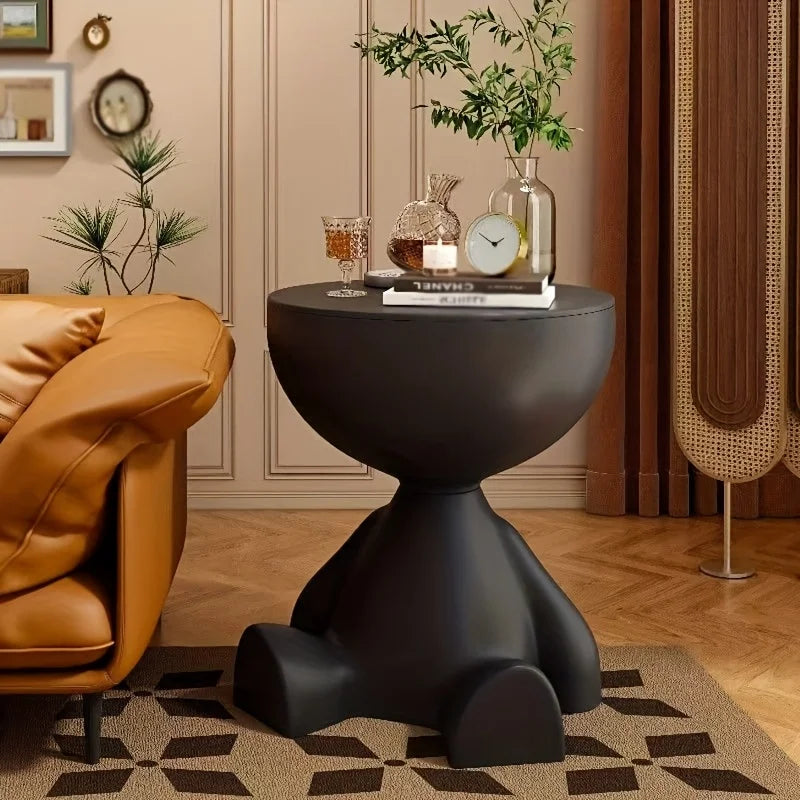 Table de chevet ours moderne en plastique, multifonctionnelle et pratique