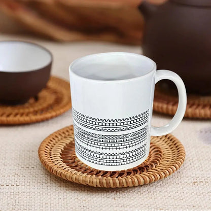 Tasse en céramique avec message caché - Cadeau unique pour café