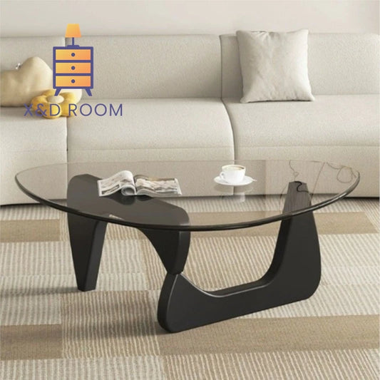 Table Basse Nordique Italienne en Forme de Goutte - Style Minimaliste