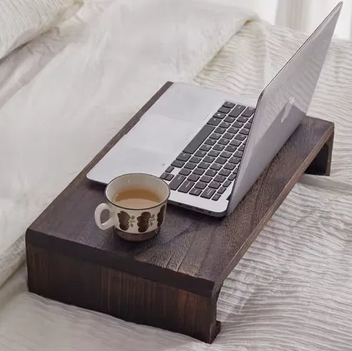 Table de lit en bois rectangulaire pliable pour méditation