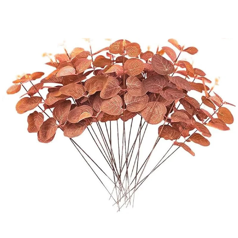 Tiges d'Eucalyptus Artificielles pour Décoration de Salon - 5/10/20 pièces