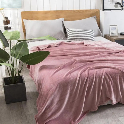 Couverture en flanelle polaire douce - Imprimé léopard et zèbre