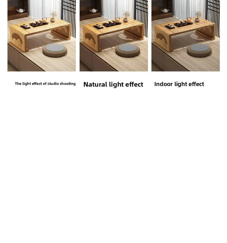 Table basse pliable pour balcon - Petite table à thé pratique