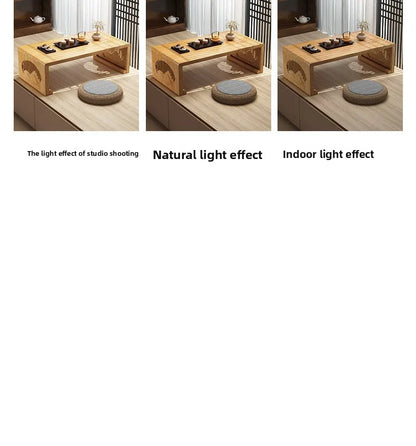 Table basse pliable pour balcon - Petite table à thé pratique