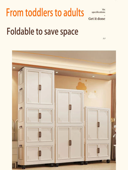 Armoire Pliable Grande Capacité - Organisateur de Vêtements Pratique