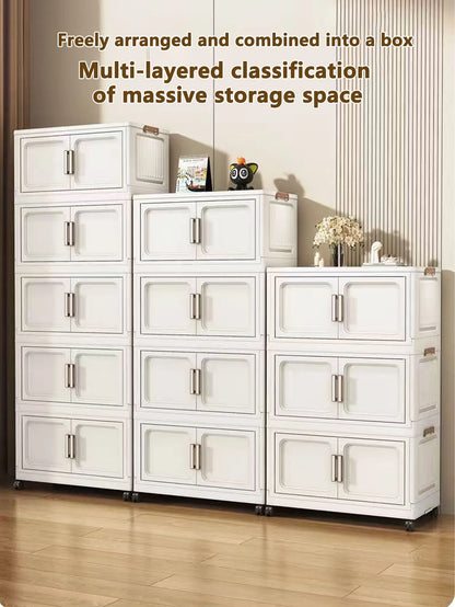 Armoire de rangement pliable pour vêtements de bébé et enfants