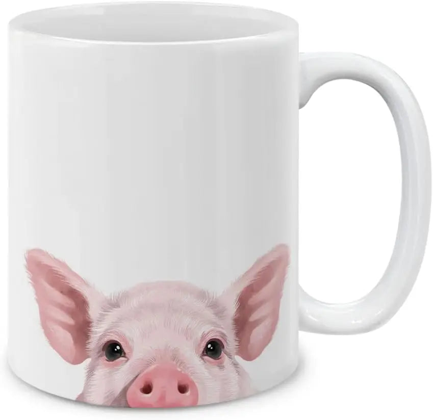 Tasse à café raton laveur - Idée cadeau Noël & hiver