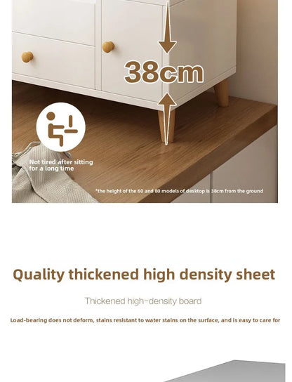 Coiffeuse moderne avec baie vitrée pour chambre à coucher