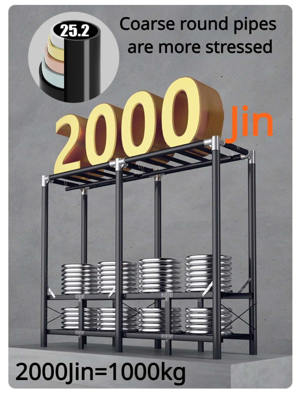 Armoire pliante en acier durable - Rangement pratique sans installation