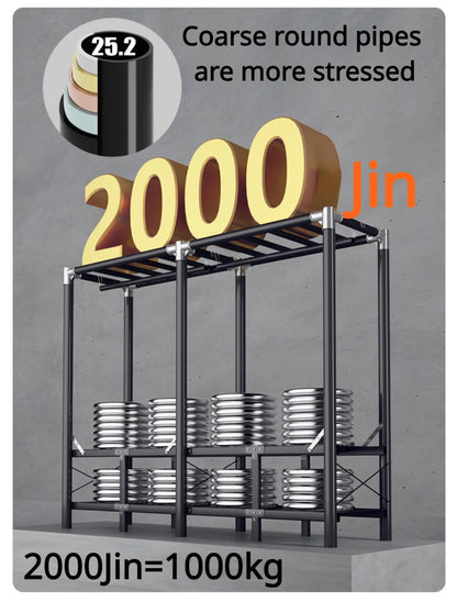 Armoire pliante en acier durable - Rangement pratique sans installation