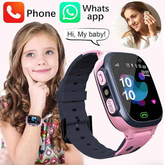 Montre intelligente GPS pour enfants - 4G, étanche, SOS, appel vidéo