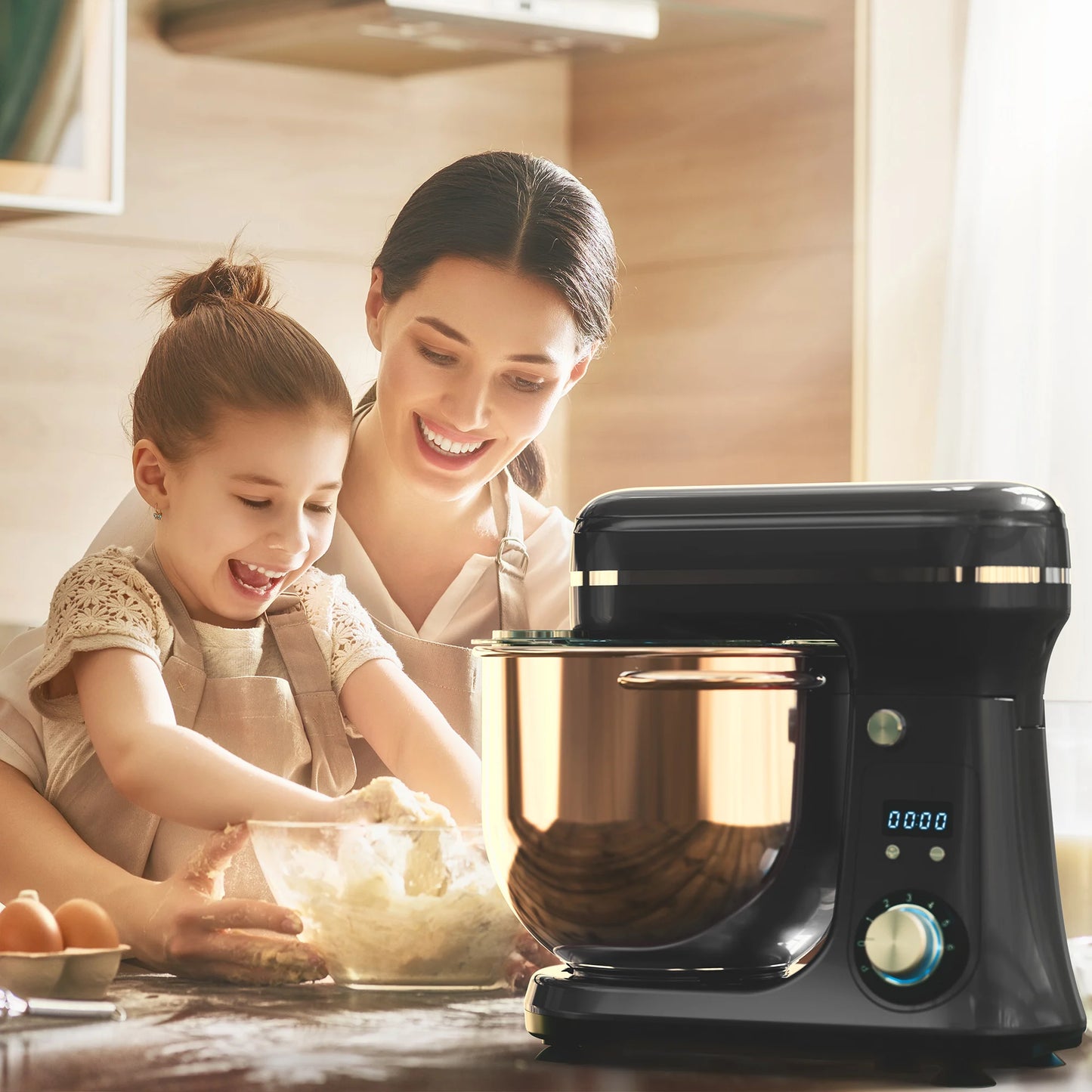 Mélangeur BioloMix 1200W 6L - Moteur Silencieux, 6 Vitesses