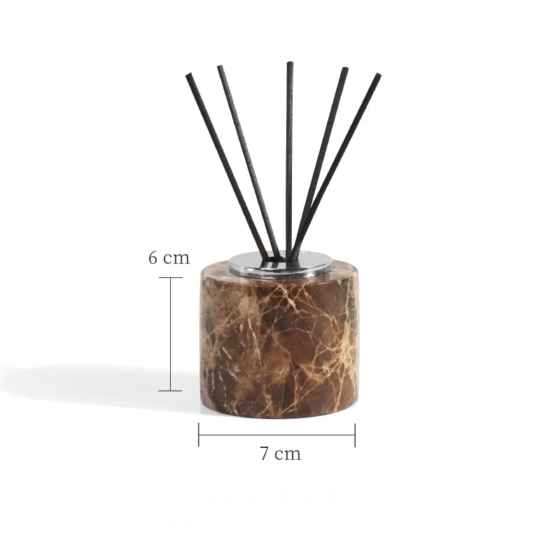 Porte-brosse à dents en marbre foncé - Luxe Regina Dish HOSet