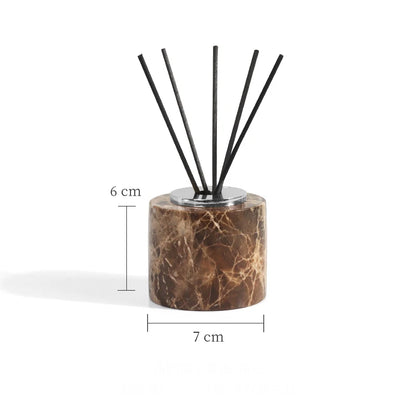 Porte-brosse à dents en marbre foncé - Luxe Regina Dish HOSet