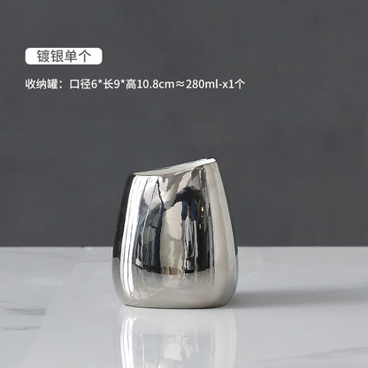 Set d'accessoires de salle de bains en céramique chinoise élégante