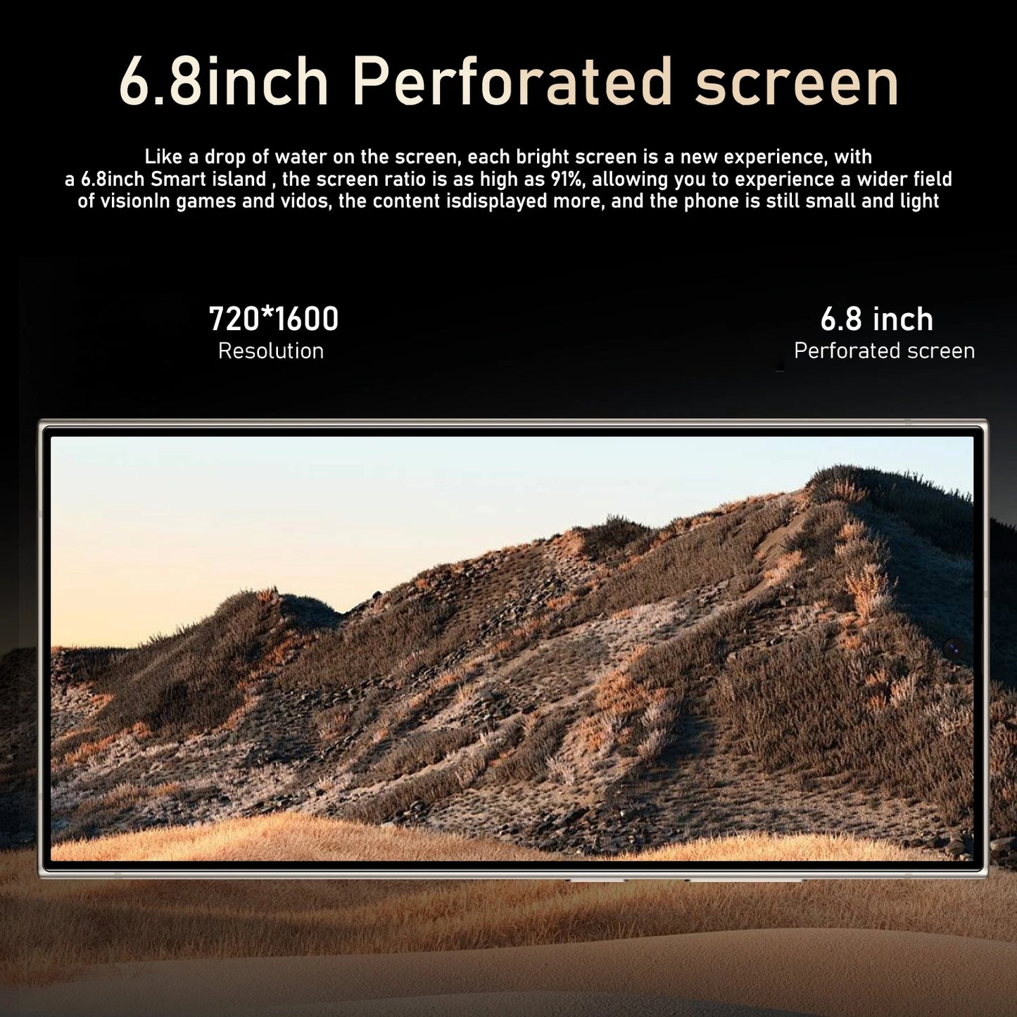 S25 Pro - Smartphone Android 6.8'' 8GB/256GB, Double SIM, 6000mAh