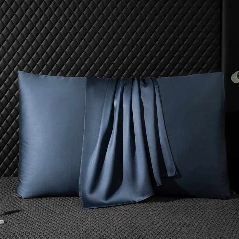 Taie d'oreiller en soie 100% naturelle pour cheveux et peau