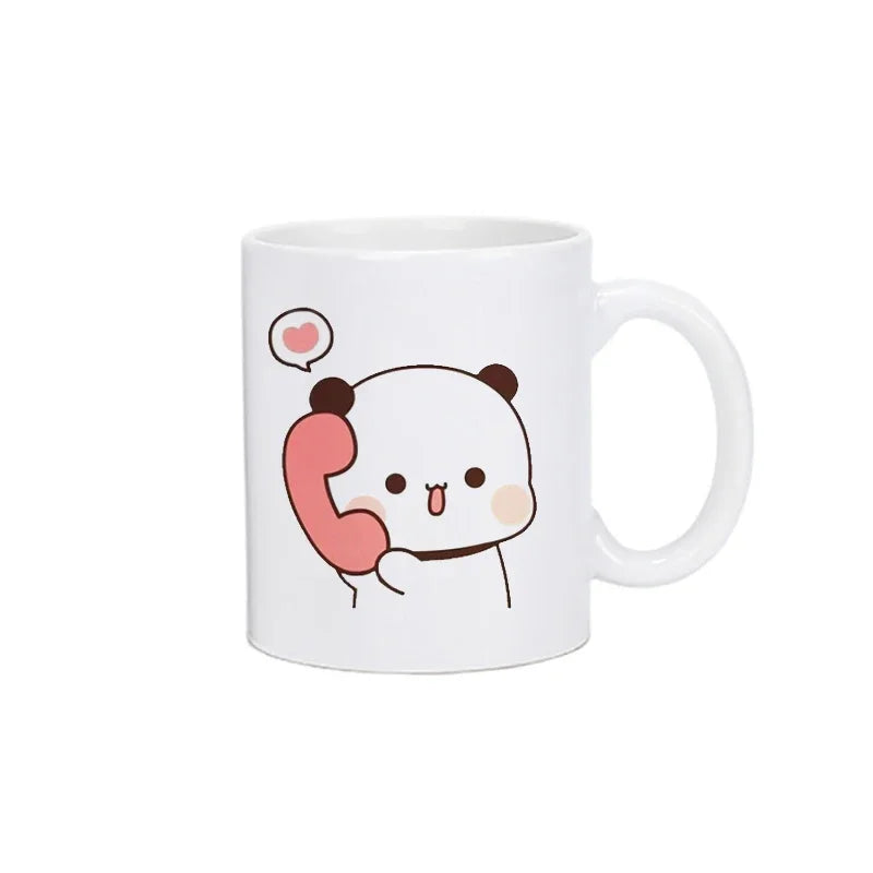 Tasse Moka Panda Bubu Dudu - Cadeau Mignon Couple et Amis