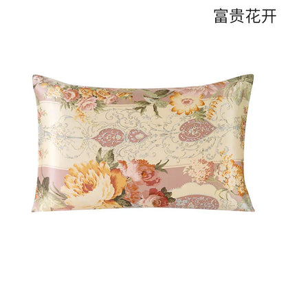 Taie d'oreiller en mûrier naturel, douce et rafraîchissante 100%