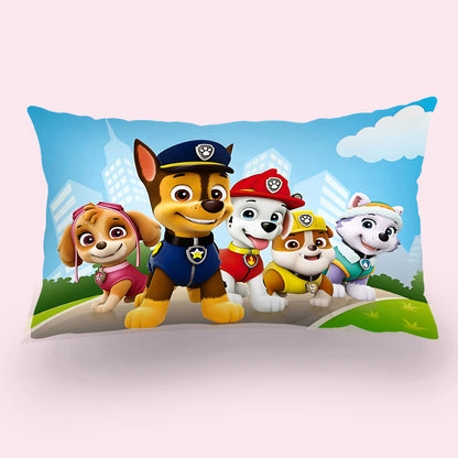 Taie d'oreiller Double Face Hot Dogs P-Paws - Décoration Maison