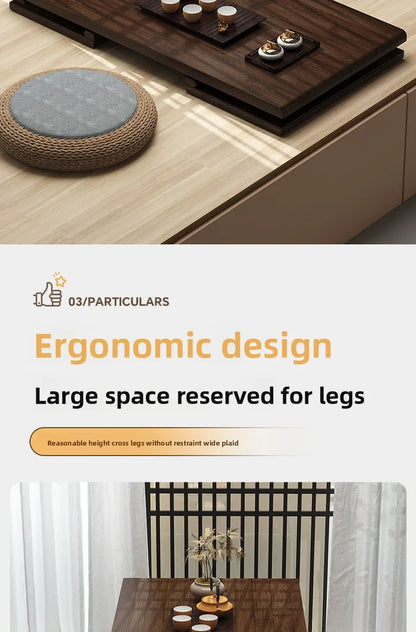 Table basse pliable pour balcon - Petite table à thé pratique