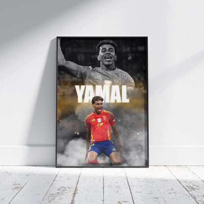 Affiche de Football HEROCROSS - Art Mural Étoiles en Toile