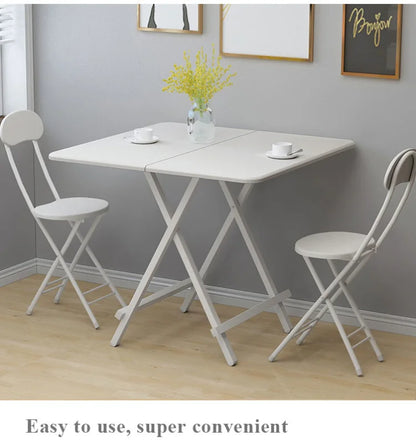 Table Pliable Multifonctionnelle pour Petit Espace et Dortoir
