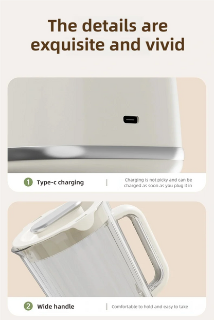 Presse-agrumes TINSOL 10 lames 3000mAh - Mélangeur multifonctionnel