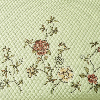 Ensemble de couvre-lit d'été brodé chic - léger et doux, 1 à 3 pièces