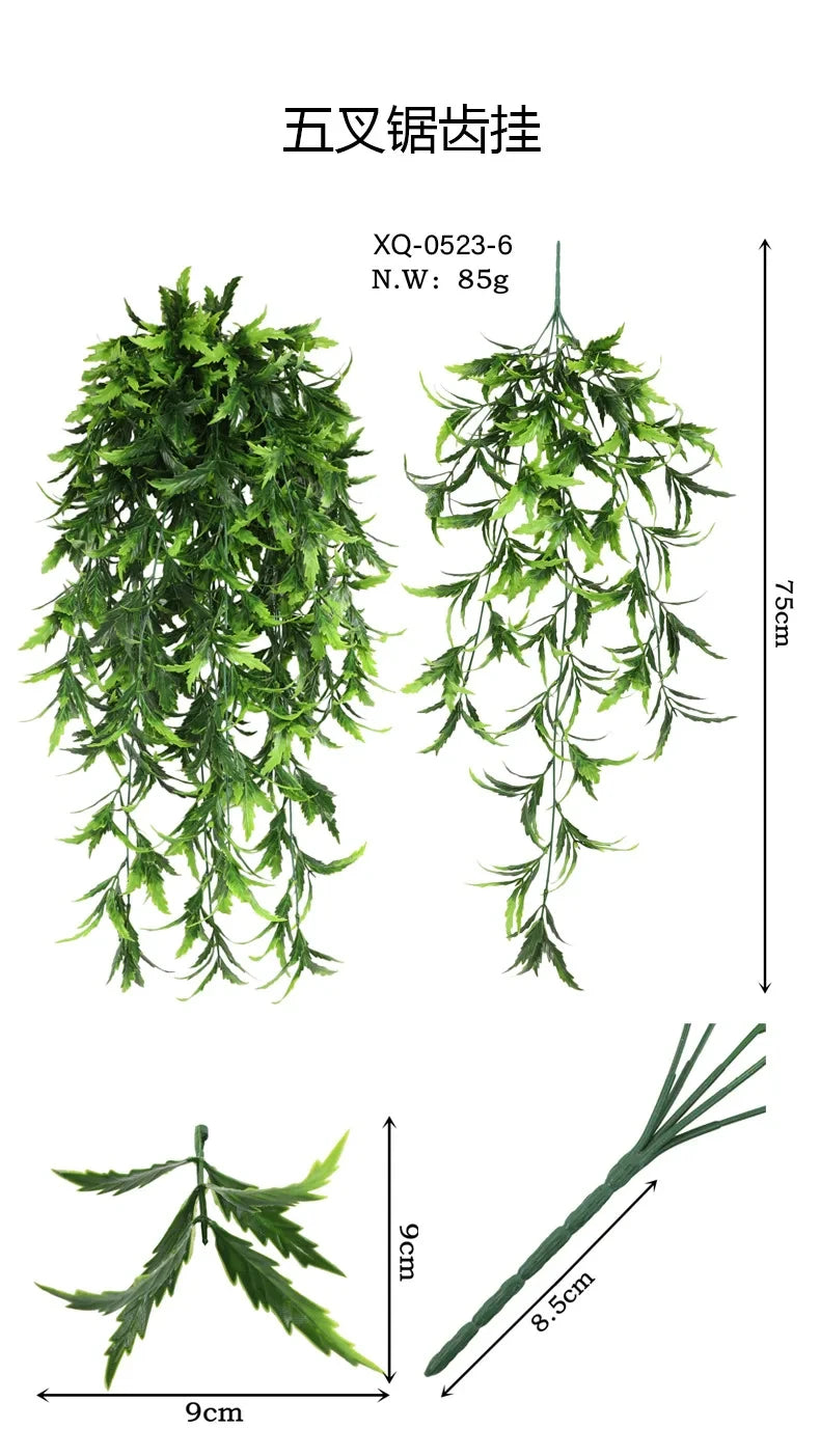 Vigne Persane Artificielle 90cm - Décoration Murale Élégante