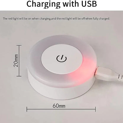 Veilleuse LED USB Rechargeable – Éclairage Portable pour Salon & Chambre