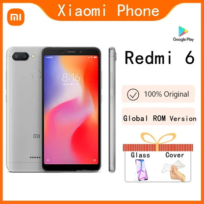 Xiaomi Redmi 6 Smartphone 4GB/64GB, 13000mAh, 6.6'' - 4G Octa-Core