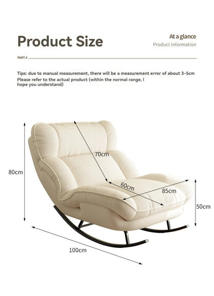 Canapé Paresseux Inclinable et Chaise Longue pour Détente à Domicile