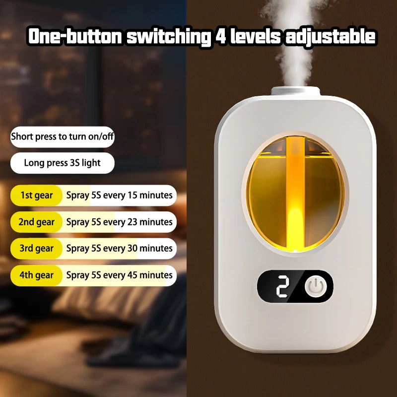 Diffuseur d'aromathérapie automatique pour maison et salle de bains