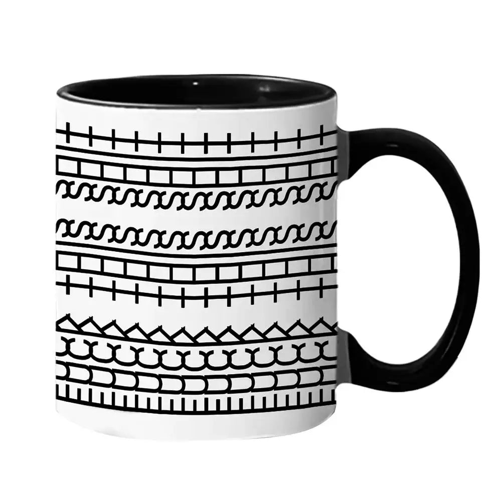 Tasse en céramique avec message caché - Cadeau unique pour café